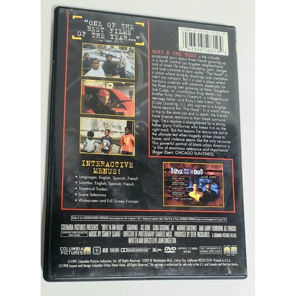 Scarface Boyz N the Hood Gangs NY American History X DVD Lot Urban Drama - Picture 4 of 14